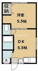 中村アパートの物件間取画像